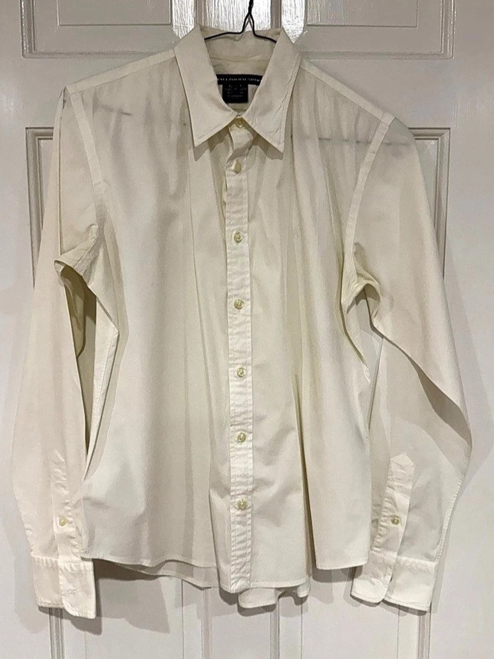 Ralph Lauren Sport Button Down Shirt White medium slim